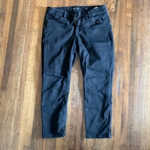 Lucky brand Lolita crop jeans, black, 10